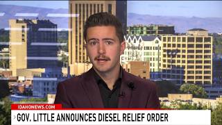 Gov. Brad Little Announces Diesel Relief Order