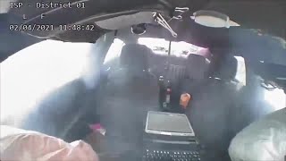 Iowa State Patrol crash video clip 2
