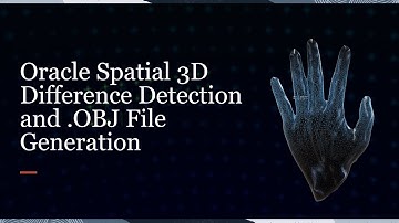 Oracle Spatial 3D Difference Detection