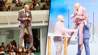 The mississippi man known as “the flying preacher” has gone viral
after video showed him floating above his congregation over weekend.
pastor bartholomew...