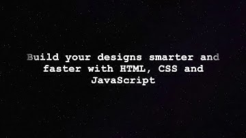 #1 Introduction - Build your designs smarter and faster - FREE course