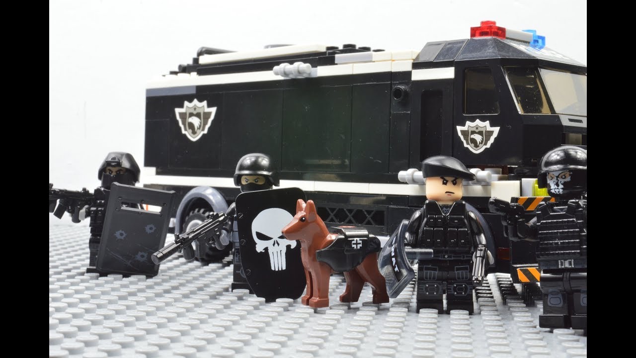 LEGO SWAT lego s.w.a.t - street toughs (Barricade) - youtube