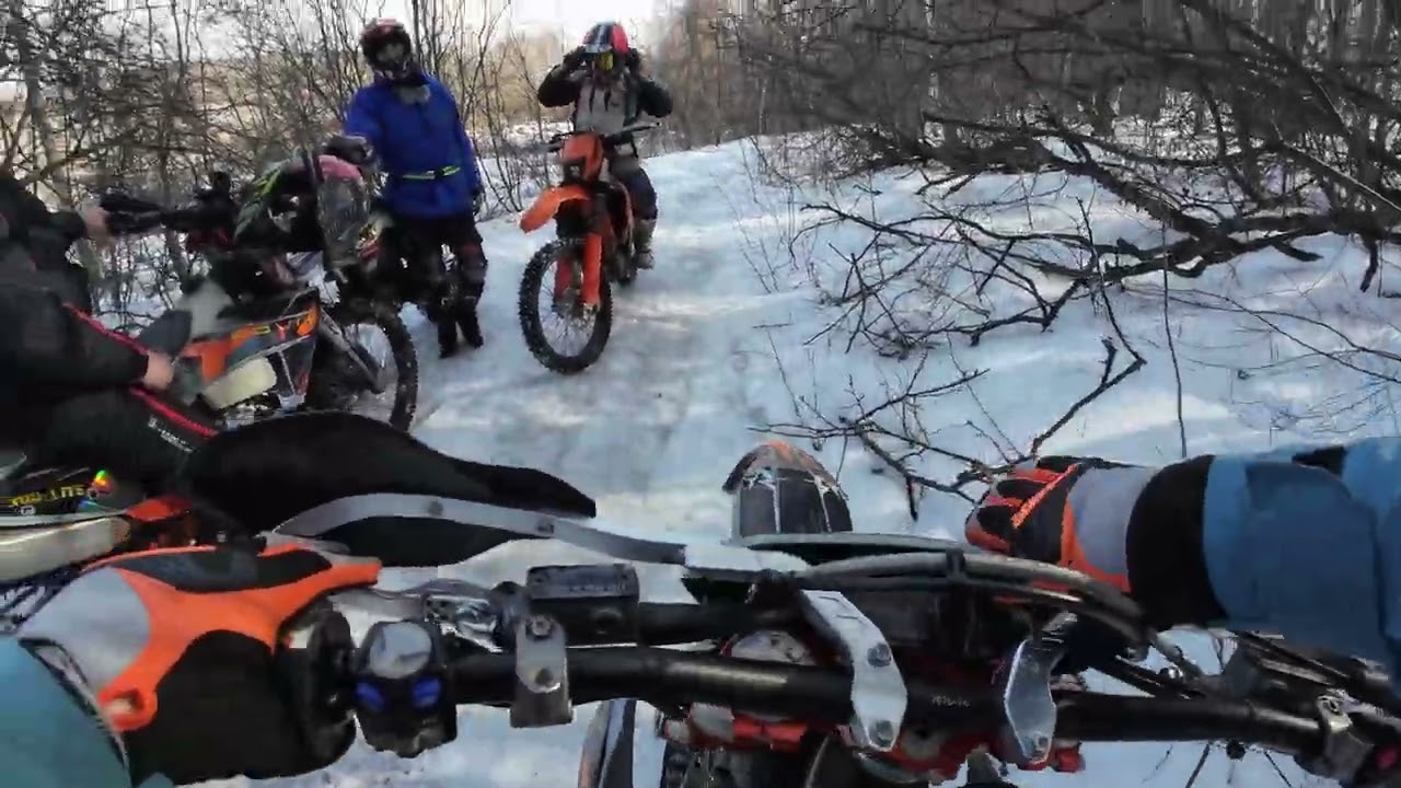 Китайские эндуро без шипов vs австрийских на шипах. 01.03.2026