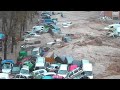 Flood hits Sardinia. Flooding in Italy. Natural Disasters. Bad Weather and Сlimate
