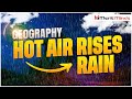 🌧️Convectional Rainfall Formation Process Geography | 🔥 Hot Air Rises Concept | Merit Minds