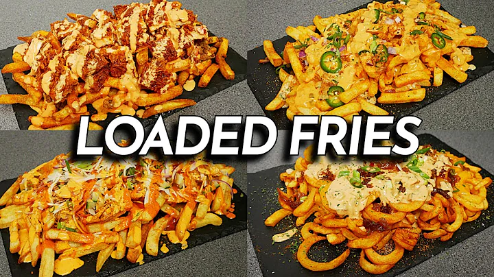 3 Delicious LOADED FRIES You MUST Try! | Loaded Fries Recipe