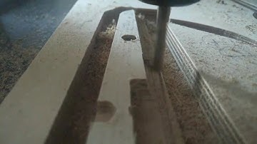 Gun stock milling ZKK 600 video1 grbl cnc bcnc fusion360