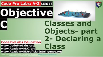 Objective C - Classes and Objects- part 2- Declaring a Class