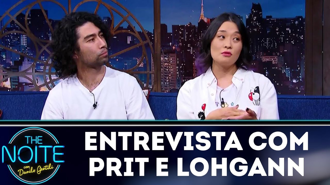 juliana salazar Entrevista com Prit e Lohgann | The Noite (15/12/17)