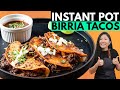 Instant Pot JUICIEST Birria Tacos | MUST TRY Cheesy Birria Quesa Tacos!