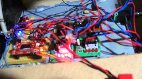 DIY stepper driver built in a machine with LinuxCNC