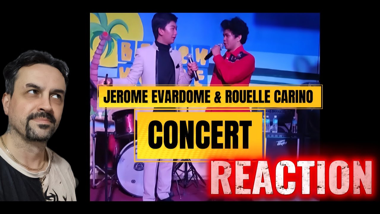 JEROME EVARDOME AND ROULLE CARINO CONCERT REACTION