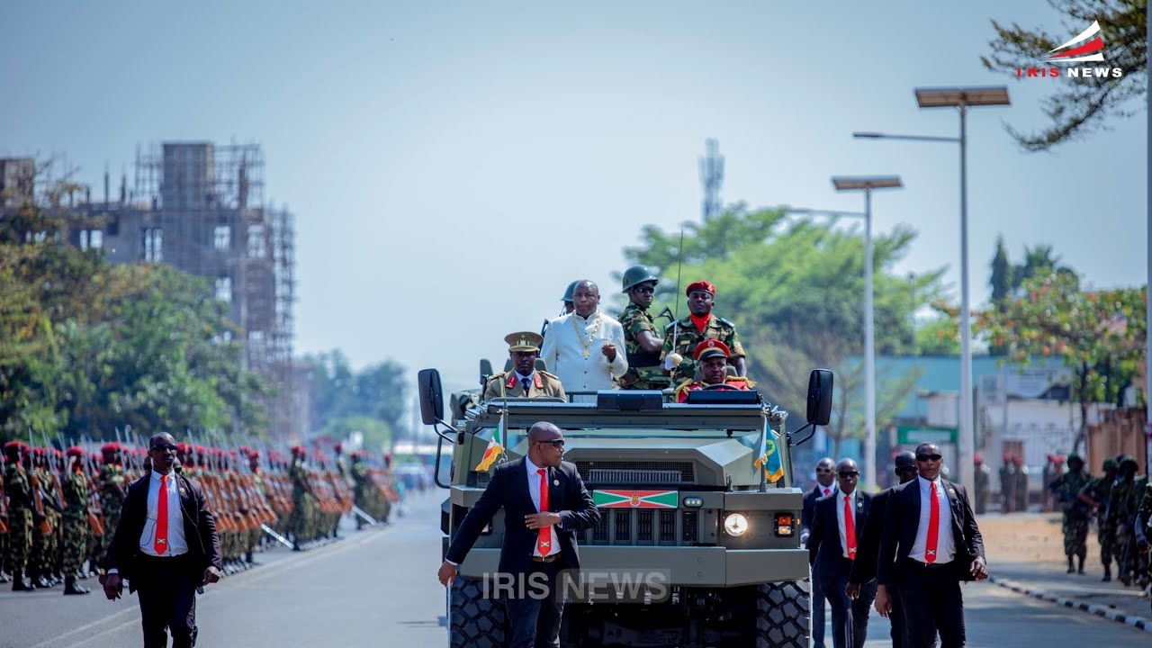 #BurundiAt63 : Uko Prezida Ndayishimiye yinjiye muri Stade Intwari ...