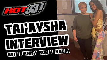 Tai'Aysha Talks "One Night Ting," Working With Saweetie & Relationships | Jenny Boom Boom