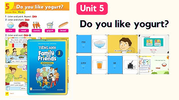 [SGK] Tiếng Anh Lớp 3. Unit 5 Do you like yogurt? Ôn Tập. Family and Friends National Edition.