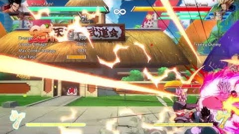 DBFZ - Gohan (Adult) Corner Combo with beam assist