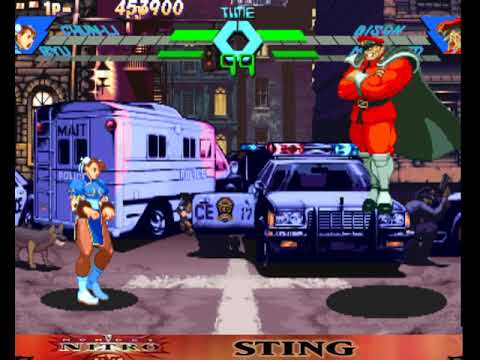 X-Men vs. Street Fighter - 1 Coin run (Arcade, By Sting)