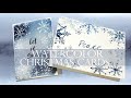 Watercolor Christmas Cards Tutorial for Beginners #03/  Step By Step/ Snowflakes