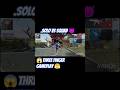 solo vs squad🇳🇪 💪 three finger gameplay ☠️🤘 #freefire #shortvideo #youtube