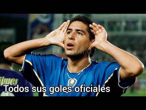 Todos los goles oficiales de Juan Román Riquelme en Boca