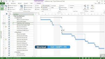 0402 Changing The Date Zoom In The Gantt Chart