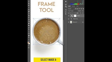 Short Frame Tool  - photoshop tutorial #shorts
