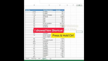 Copy Sheets with Shortcut #Excel #Exceltips #Exceltricks #Corporate #Accounting #Workhacks #finance