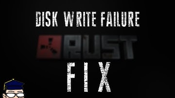 DISK WRITE FAILURE FIX | ®️ Rust Admin Academy Tutorial 2021 | SteamCMD Failure and Fix