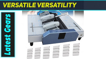 Ultimate Automatic Booklet Binding & Folding Machine for A3 Production