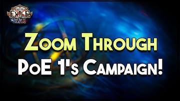 Twee SNELLE PoE 1 Campagne Leveling Builds! [PoE 1 3.26]