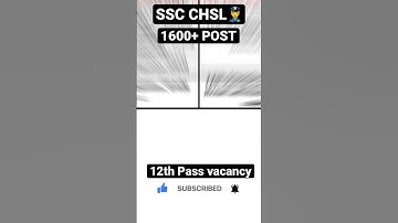 ssc chsl 2023 | SSC CHSL #shorts #viral #trending #ssc #youtubeshorts