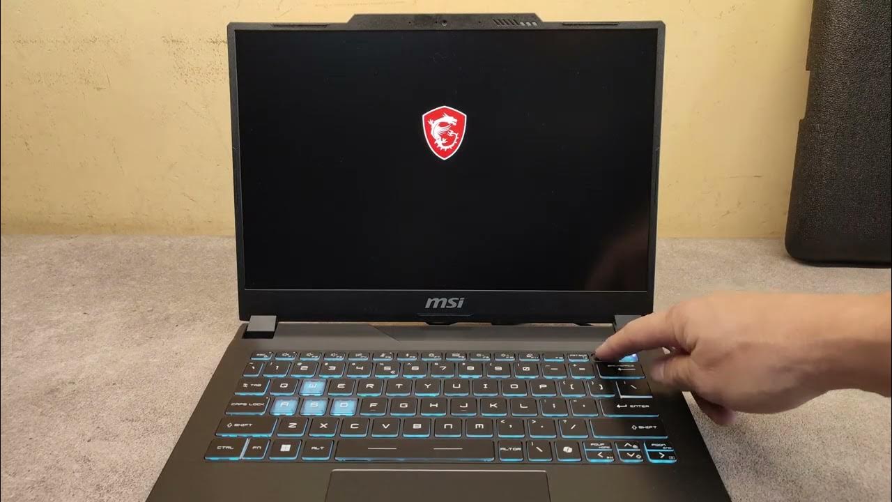 How to enter the bios on msi cyborg 14 msi cyborg 15 how to enter