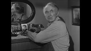 Grandpa McCoy (The Real McCoys) reacts to losing a family member- the car.