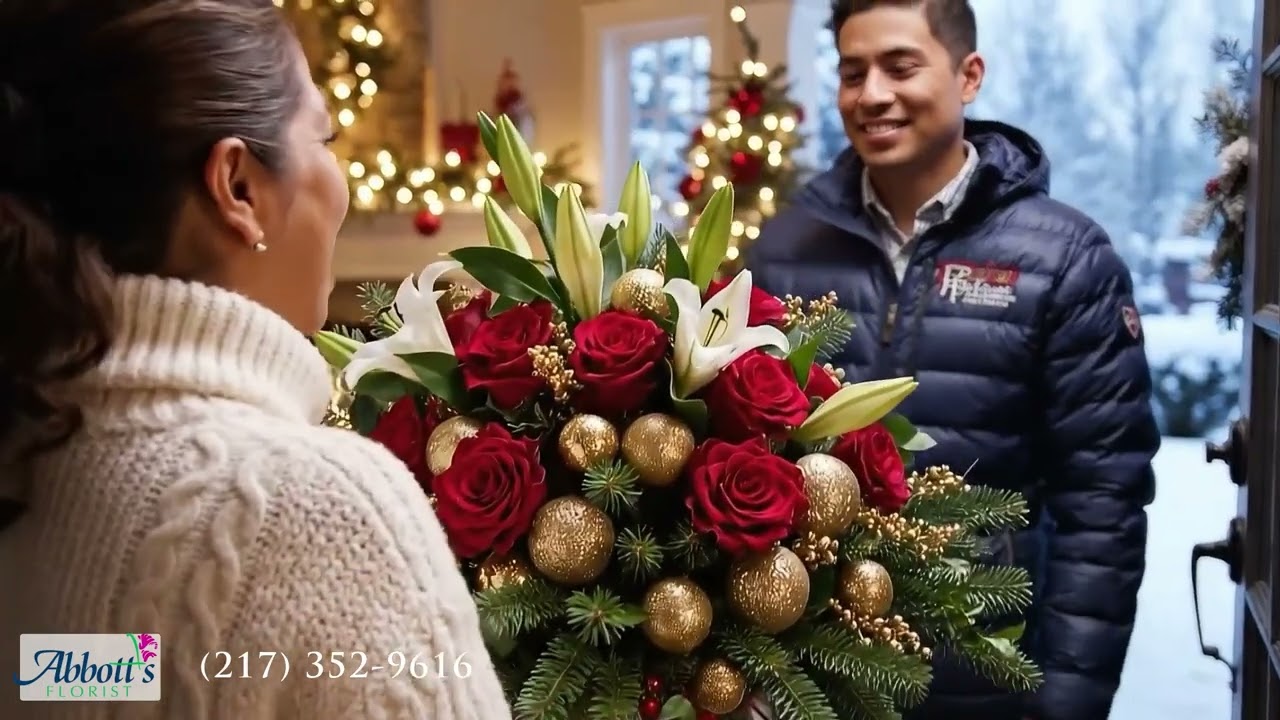 Отпразднуйте чудо зимних праздников с помощью цветов!