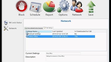 How To Use Network Settings - IMLock Cloud