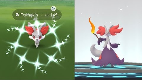 WE CAUGHT SHINY FENNEKIN! POKÉMON GO SHINY FENNEKIN EVOLVES INTO SHINY DELPHOX!