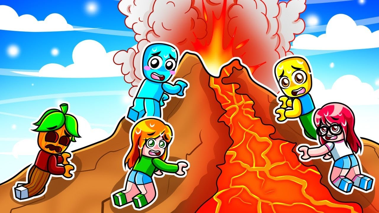 Escalé el VOLCÁN Más ALTO en Roblox con Mi Fan Loca!