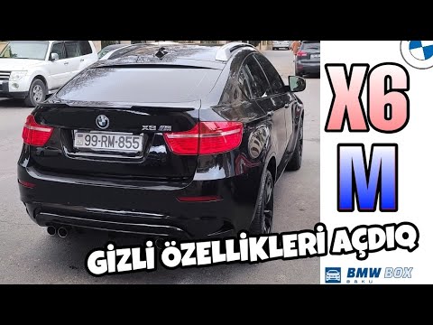 BMW X6 M•GİZLİ ÖZƏLLİKLƏRİ AÇDIQ! XEYİRLİ OLSUN!