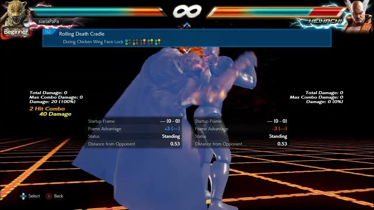 152. Rolling Death Cradle Movement Frame Data YouTube