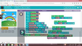 Creating A game Using Sprite Lab of code.org.