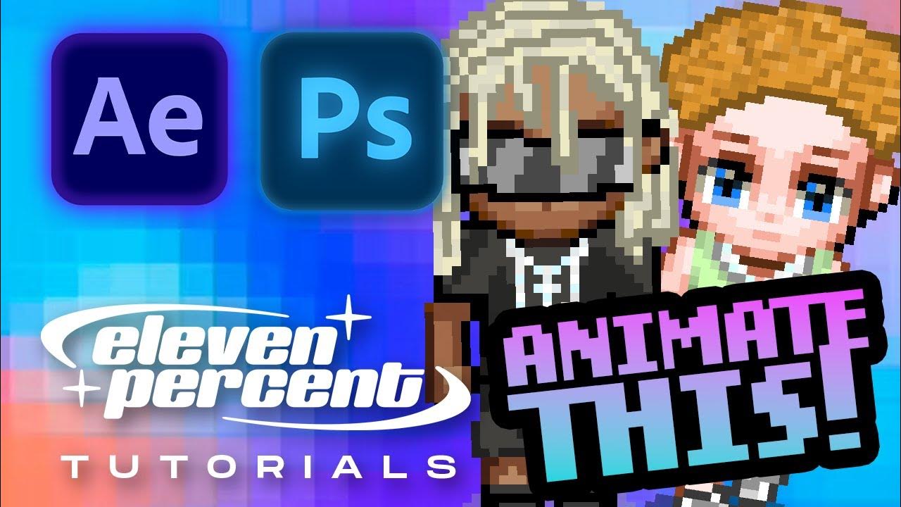 How To Create PIXEL RETRO 8BIT ANIMATION VISUALIZERS After Effects