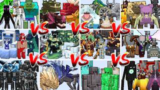 STRONGEST TEAM FROM EACH MOD TOURNAMENT | Minecraft Mob Battle screenshot 4