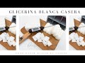 Base de Glicerina Blanca Casera : Saponificado en caliente