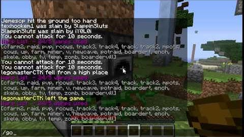 End of the Map Base Tour- McPvP 1.7.4!