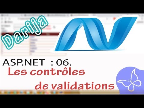 ASP.NET :6. Les contrôles de validations en Asp.Net C#