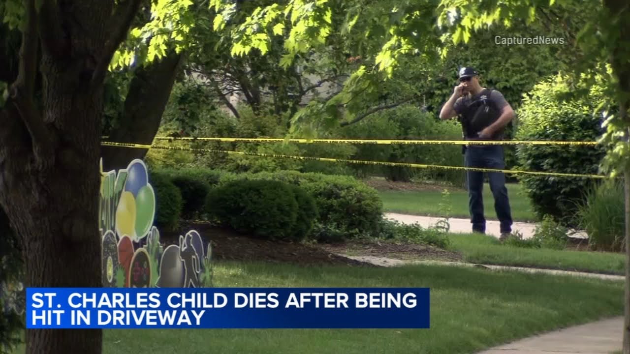 Boy, 5, dies after being hit by vehicle in St. Charles driveway - YouTube