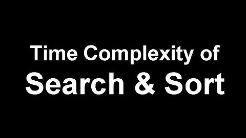 CLASS 12 | TIme Complexity |Search & Sort Algorithms | PYTHON #timecomplexityofalgorithms