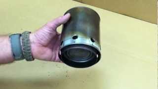 In this video my buddy Survivor Johnny shows off his latest creation. It is a wood gasifier stove. Very cool design that burns almost 