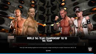 WWE 2K24 | DX VS. RANDY ORTON & JOHN CENA| RAW TAG TITLES 09' |