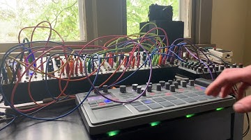 electribe 2 and eurorack jam
